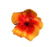 Cierre decorativo para el pelo en forma de flor, ligero, cómodo de llevar, accesorio flexible para el pelo sin tirones ni enredos, clip de boda