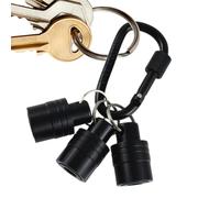 Cierre el llavero, llaveros de llavero | Portabrocas de destornillador | Taller compacto de liberación rápida Carabiner para clasificaciones para electricistas Carpinteristas de construcción