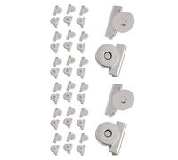 Cierre Magnético Para Bolsos - high-performance ergonomic 20 Piezas Clip Sin, durable, Costura Carteras Broches Coser, Ropa Manualidades Accesorios | Multipurpose Outdoor Indoor Utility