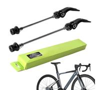 Cierre Rápido Buje - 16 Cm Juego Ejes Bicicleta, Kit Eje Hueco | Palanca Repuesto Rueda Aluminio Para Ciclismo Carretera Montaña Mantenimiento Reparación Herraje Universal Diseño Ligero Metálico