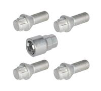 Cierre Tornillo de Rueda Kit Para BMW - Febi BILSTEIN 47550 Set 4 + Enchufe