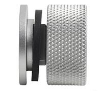Cierres de aluminio para casco de soldadura de 3 mm, piezas de repuesto para campanas de fibra de metal, kit de accesorios de tornillo, plateado