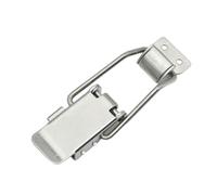 Cierres de cajón de acero inoxidable con resorte, pinza de sujeción de pico de pato, mango de gabinete resistente, tensión de pico de pato