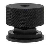 Cierres de capucha de soldadura de 10,4 mm, ligeros, 6061, para pernos de aluminio T6, accesorios de casco de soldador, kit de reparación de máscara abatible, sujeción fuerte (negro)