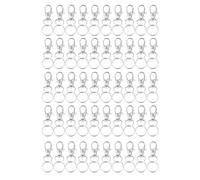 Cierres de garras flotantes y llaveros robustos flotantes, clip de cadena de garra de langosta, pinza de metal resistente con