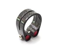 Cierres De SillíN Para Bicicletas Carbono completo Mtb La abrazadera de la guía de sillín se ajusta a 27.2 / 30.8 / 31.6mm POST POST POST RELACIÓN RÁPIDO Carta de Montaña Carretera Bicicleta Asiento d