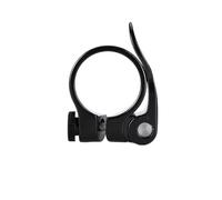Cierres De SillíN Para Bicicletas Road Bike Aluminum Ultralight Bicycle Seat Post Clamp 28.6mm 31.8mm 34.9 Mm Mountain Seatpost(Black 34.9mm)