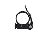 Cierres De SillíN Para Bicicletas Road Bike Aluminum Ultralight Bicycle Seat Post Clamp 28.6mm 31.8mm 34.9 Mm Mountain Seatpost(Black 31.8mm)