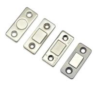 Cierres magnéticos for puertas, cierre magnético de grosor ajustable, color plata, tornillo/adhesivo oculto for, armarios y muebles (1 unidad)(Load 3kg)