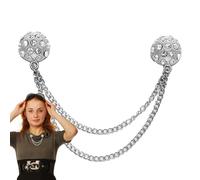 Cierres magnéticos para ropa, pasadores magnéticos para vestidos, soportes para ropa, clips multifuncionales, clips redondos de aleación magnética, imanes fuertes para pantalones, vestidos