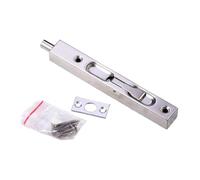 Cierres ocultos con dispositivo de bloqueo de perno giratorio reversible que no es palanca para puertas correderas de tormentas francesas