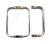 Cierres para Bolsos Marco de tubo aluminio y Metal, accesorios for asa bolso, piezas for mano, marco for cartera, monedero, abrazadera Se utiliza para hacer bolsos de crochet, bolsos to(20cm)