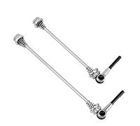 Cierres RáPidos Para Bicicletas 2 PCS Bicicleta Barra de liberación rápida Durable antirrobo Montaña Bicicleta Frente Pinchos traseros Remolques Relacionamiento rápido Barra de bicicleta Parte de bici