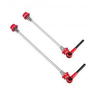 Cierres RáPidos Para Bicicletas 2 PCS Bicicleta Barra de liberación rápida Durable antirrobo Montaña Bicicleta Frente Pinchos traseros Remolques Relacionamiento rápido Barra de bicicleta Parte de bici