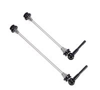 Cierres RáPidos Para Bicicletas 2 PCS Bicicleta Barra de liberación rápida Durable antirrobo Montaña Bicicleta Frente Pinchos traseros Remolques Relacionamiento rápido Barra de bicicleta Parte de bici