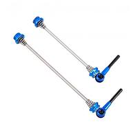 Cierres RáPidos Para Bicicletas 2 PCS Bicicleta Barra de liberación rápida Durable antirrobo Montaña Bicicleta Frente Pinchos traseros Remolques Relacionamiento rápido Barra de bicicleta Parte de bici