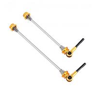 Cierres RáPidos Para Bicicletas 2 PCS Bicicleta Barra de liberación rápida Durable antirrobo Montaña Bicicleta Frente Pinchos traseros Remolques Relacionamiento rápido Barra de bicicleta Parte de bici