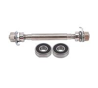 Cierres RáPidos Para Bicicletas,Bicicleta De Liber 14 cm 18 cm rueda de bicicleta eje del eje delantero trasero 6000 cojinete de rumbo eje sólido bicicleta delantero / trasero palanca de la palanca de