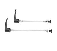 Cierres rápidos para bujes de ruedas de bicicletas de carretera y montaña, piezas de buje de bicicleta con cierre rápido para ejes, kit de reemplazo de ejes huecos delanteros y (Bicicleta de