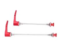 Cierres rápidos para bujes de ruedas de bicicletas de carretera y montaña, piezas de buje de bicicleta con cierre rápido para ejes, kit de reemplazo de ejes huecos delanteros y (Bicicleta de montaña