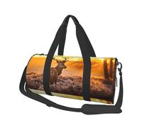 Ciervo Alce, Bolsa de Viaje de Gran Capacidad, Bolso Redondo, Bolsa de Viaje Deportiva, Bolsa de Mano, Bolsa de Fitness