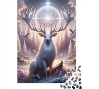 Ciervo Paquete De 1000 Piezas Magic Ciervo Papel Ecológico Entrenamiento Cerebral Noche De Juegos En Familia Fácil Limpiar Horas Entretenimiento 70x50cm/1000pcs