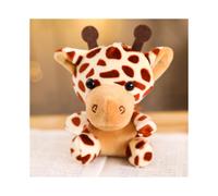 (Ciervos) Adorables juguetes de peluche de animales del bosque Elefantes en miniatura Monos y leopardos