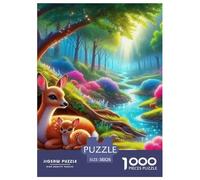 Ciervos Rompecabezas De Papel 1000 Piezas Lindo Animal del océano Colorido Idea De Regalo para Ella O Él para Adultos Y Jóvenes 38x26cm/1000pcs