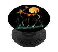 Ciervos, Vida Silvestre y Aire Libre, Bosque, Ciervo PopSockets PopGrip Adhesivo