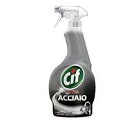 Cif, Acero - Detergente con agentes abrillantadores, 500 ml