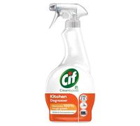 Cif Cleanboost Kitchen Spray 100% resistente para eliminar grasa para limpiar superficies de cerámica, cromo y esmalte, 500 ml
