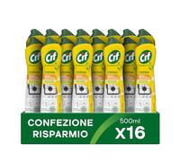CIF Crema limón limpiador para superficies duras - 9600 g
