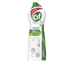 CIF Crema Original Multisuperficies, Potente Limpiador con Fórmula de Micropartículas para el Baño y Cocina, 750 ml
