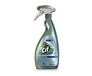 Cif Limpiador líquido profesional de acero inoxidable, 1 x 750 ml