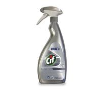 Cif Professional de acero inoxidable y cristal cocina 7518294 con contador limpiador fragancia libre para lebensmittelverarbeitende zonas, 0,75 litros