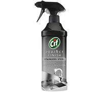 Cif - Pulverizador limpiador especial para acero inoxidable, 460 g