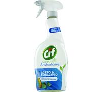 Cif Spray limpiador antical para baño con vinagre y eucalipto, 650 ml, para eliminar residuos de cal y jabón, agentes de limpieza de origen natural, 100% fragancia biodegradable