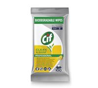 Cif Toallitas limpiadoras biodegradables Pro Formula (100 unidades)