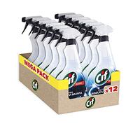 Cif Ultra Moho - Spray antimoho, formato de 12 unidades de 500 ml, spray limpiador ideal para paredes, azulejos, cortinas de baño, elimina las manchas de moho y blanquea las juntas entre los azulejos