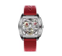 CIGA Design Z-Series automático esqueleto rojo mecánico reloj de pulsera