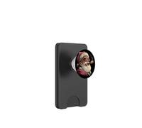 Cigar Santa Claus Busca Fumar Navidad PopSockets PopWallet para MagSafe
