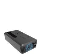 Cigarette Interface Car Inverter Power Adapter DC 12V to AC 110V Converter QC 3.0 USB/PD/Type-C Charger Voltage Detector(EU)