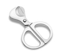 CIGARLOONG Cortador de cigarros de acero inoxidable, tijeras de guillotina de hoja afilada, bolsillo adecuado para la mayoría de tamaños de puros, herramienta para cigarros (plata)