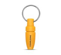 CIGARLOONG Perforadora de cigarros, mini cortador de puros, abridor de agujeros de cigarros portátil, accesorios para los amantes de los puros (amarillo)