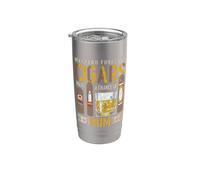 Cigarros pronósticos de fin de semana con probabilidad de alcohol de ron Vaso térmico de acero inoxidable de doble pared