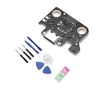 cigemay Conector de Puerto de Carga USB Repuesto para Tab A7 10,4 Pulgadas SM-T500 T505 PCB Board Dock Flex Cable Repiar Juegos con Destornillador/Placa Presión/Varilla