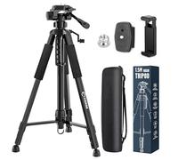 CIGMAN Trípode Láser Ajustable hasta 150 cm con Rosca 1/4" y 5/8"