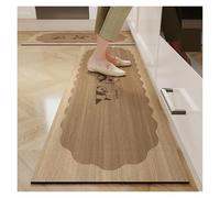 CIGPKLO Alfombra Cocina Alfombra de Cocina Impermeable y Antideslizante PVC Cuero, Larga, for decoración del hogar(Color-04,1pc 100x150cm)