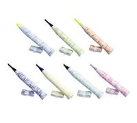 CIGPKLO Cinta Raquetas Bádminton Overgrip de bádminton Degradado, Absorbente del Sudor, a Prueba Golpes, Antideslizante, cómodo Mango, Cinta Agarre for Tenis y Deportes Raqueta(7pcs)