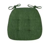 CIGPKLO Cuscino per Sedia Sospesa Aula Butt Relajante Algodón-ramio Hogar Color Sólido Silla Cojín Asiento Mat(Green)